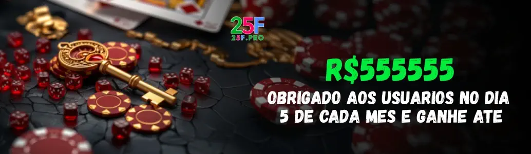 25F Caça Níqueis banner